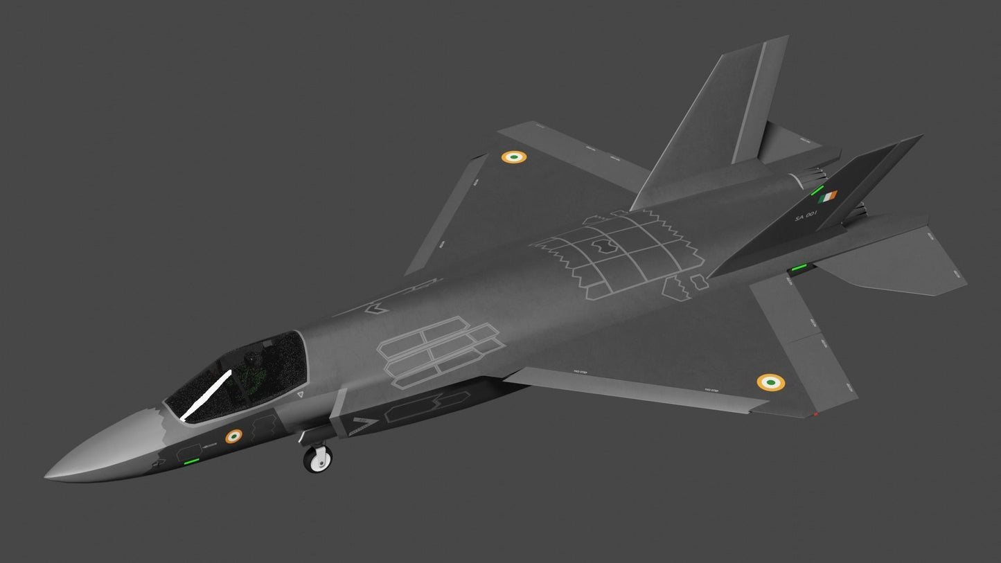 C23) AMCA fighter