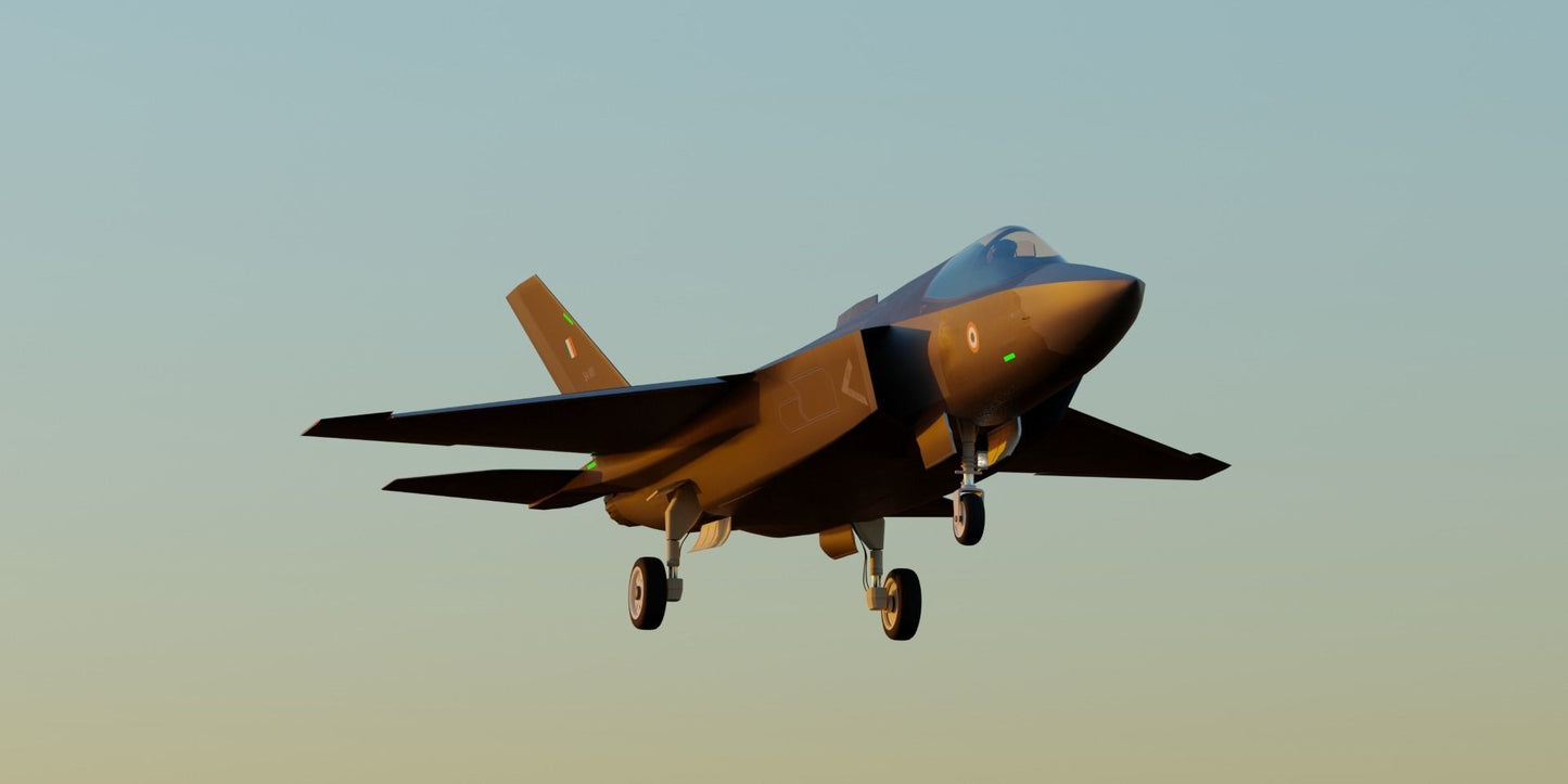 C23) AMCA fighter