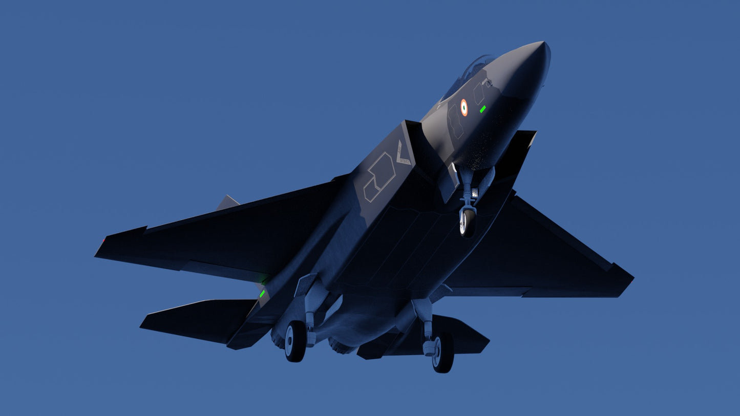 C23) AMCA fighter