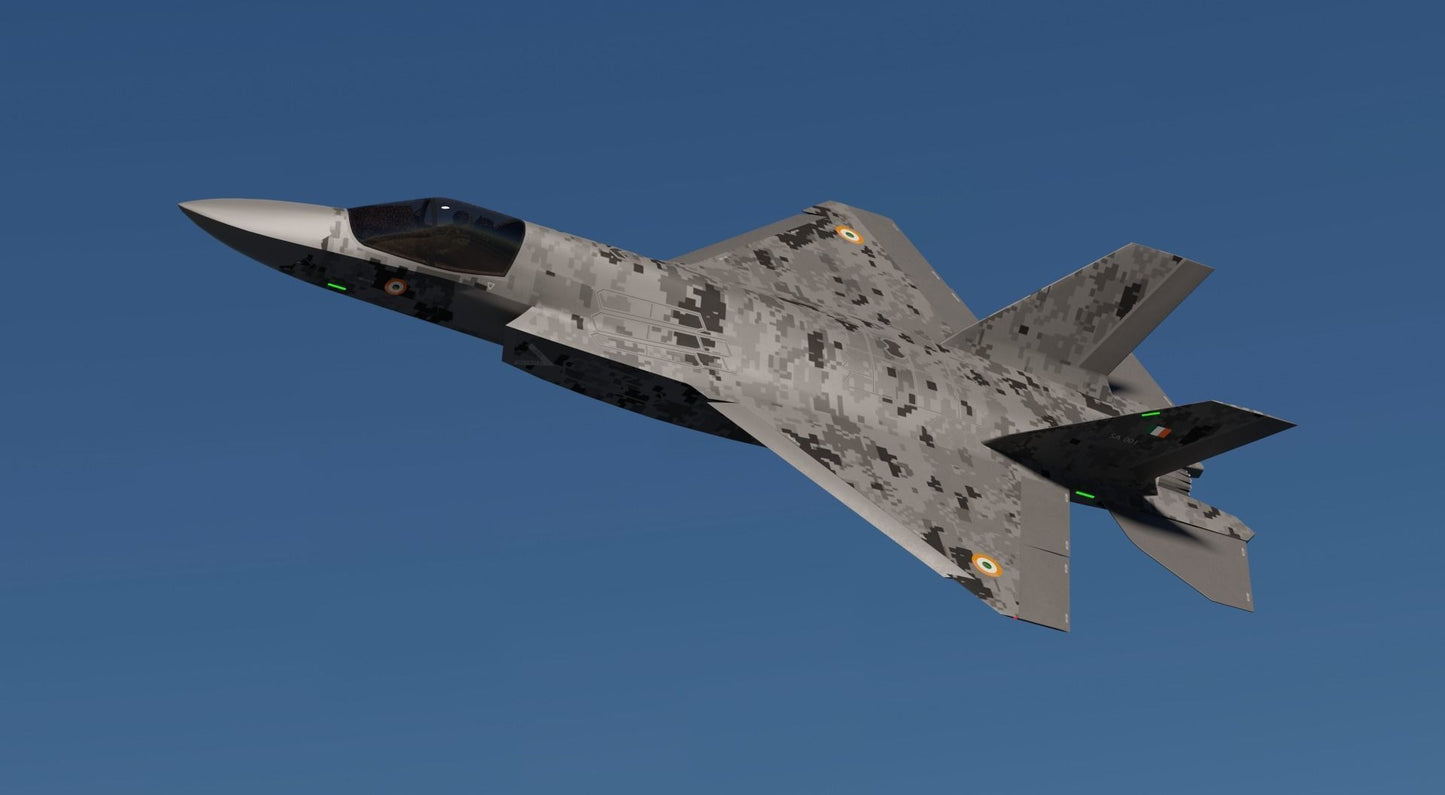 C23) AMCA fighter