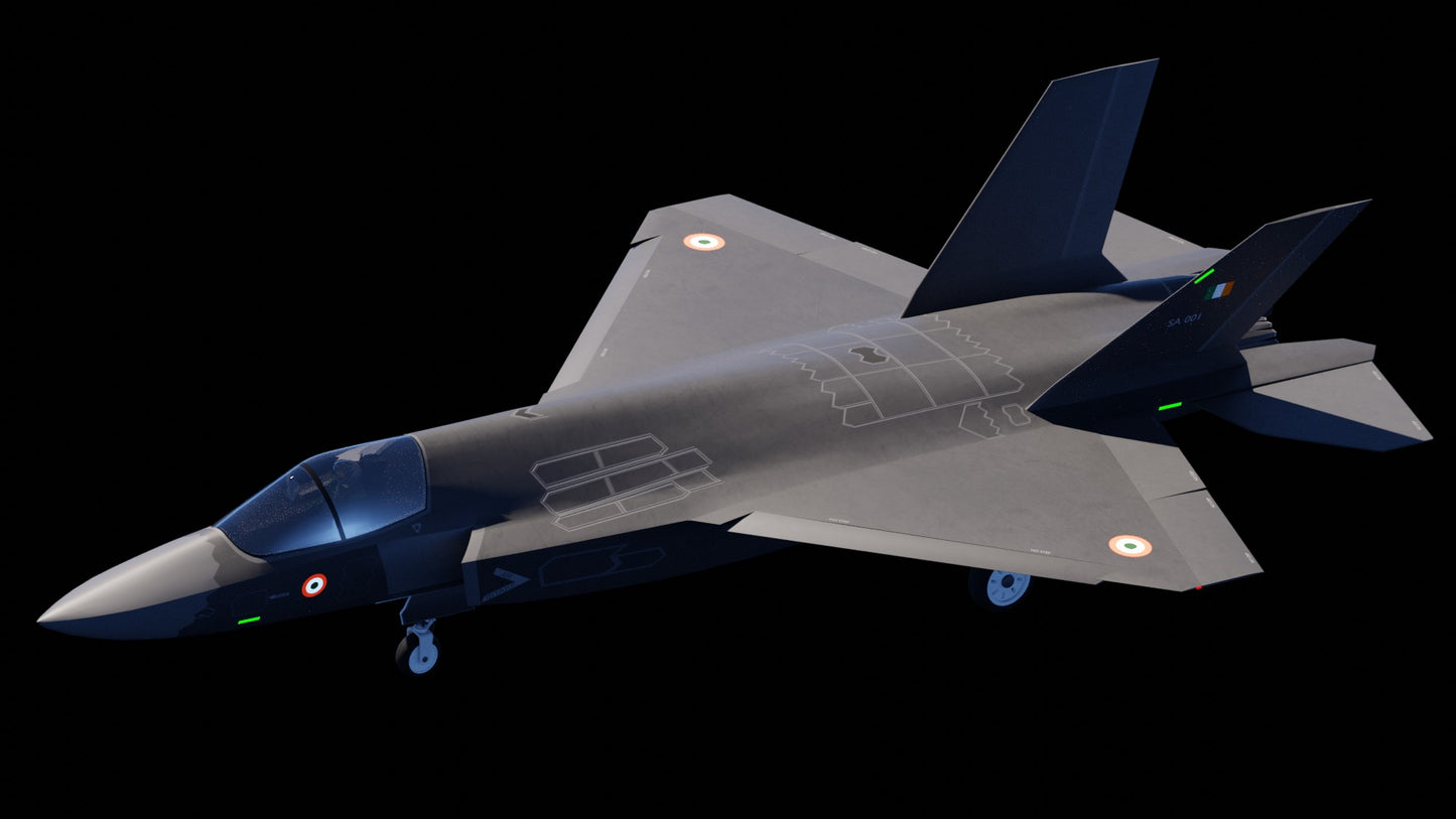 C23) AMCA fighter