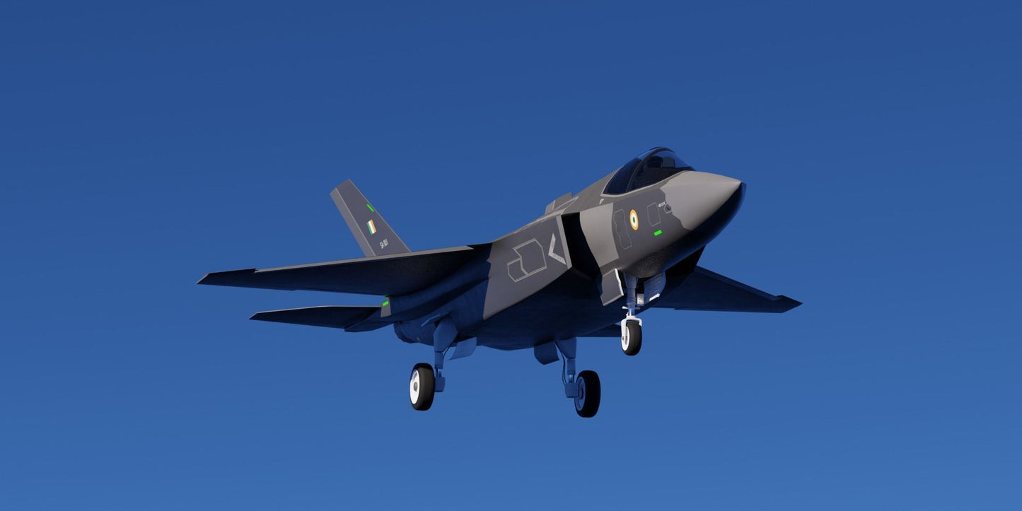 C23) AMCA fighter