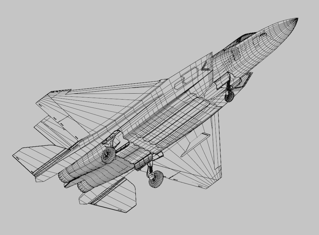 C23) AMCA fighter