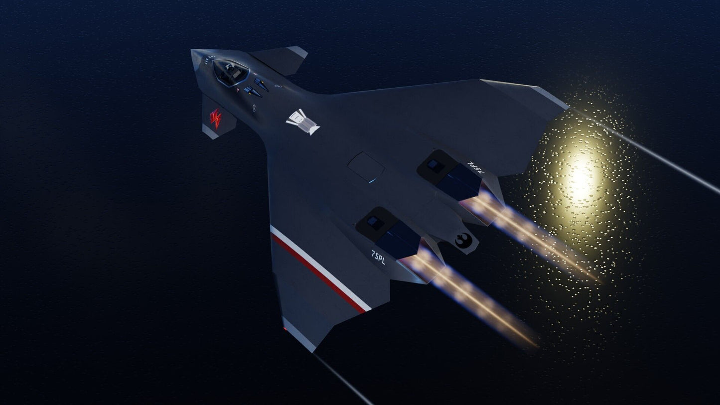 B11) Boeing F-47 Thunderstorm NGAD
