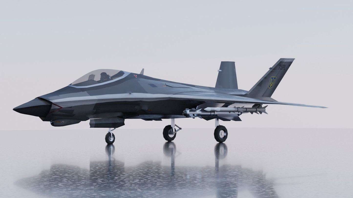 B19) MIG-41 PAK DP concept fighter
