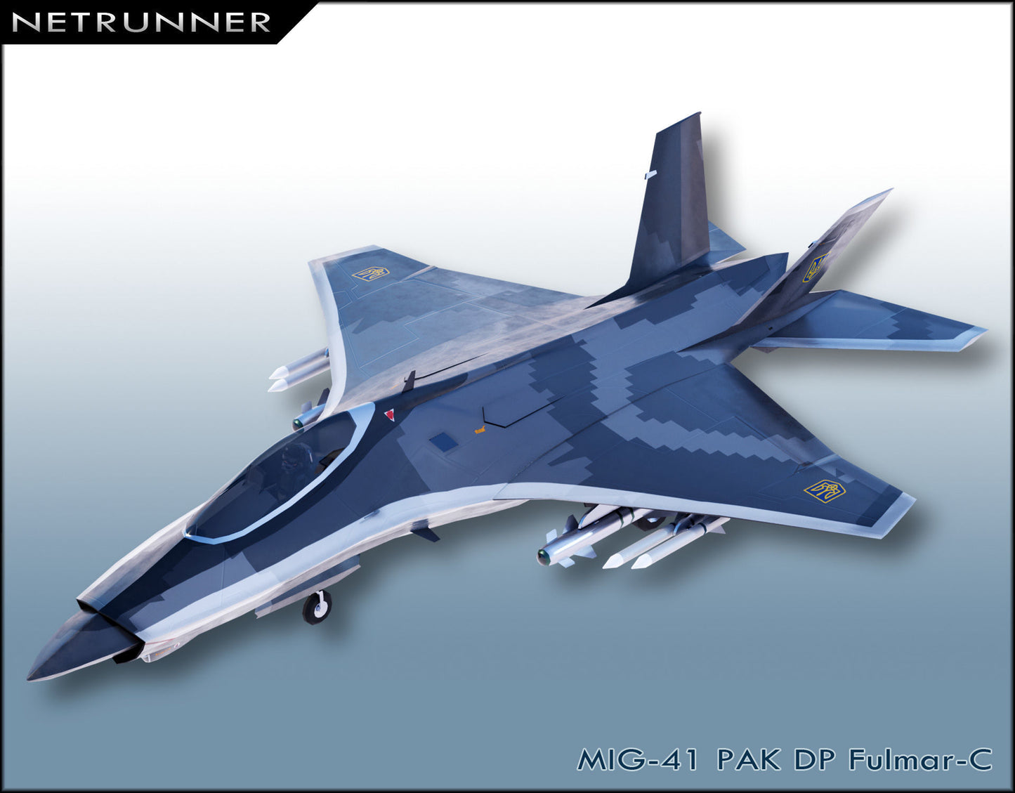 B19) MIG-41 PAK DP concept fighter