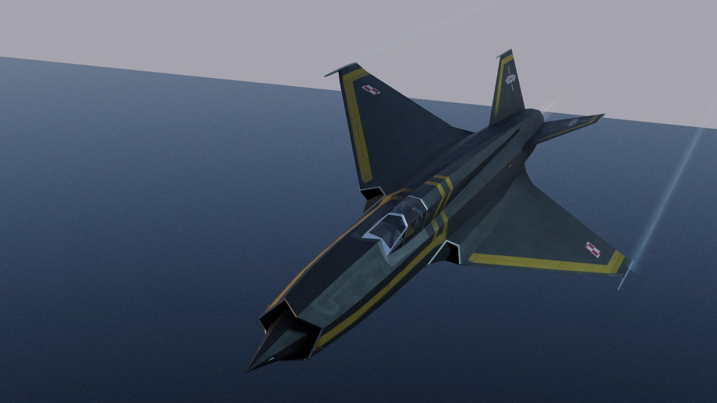 C27) Mikoyan-Gurevich MIG-X21 Fishbone