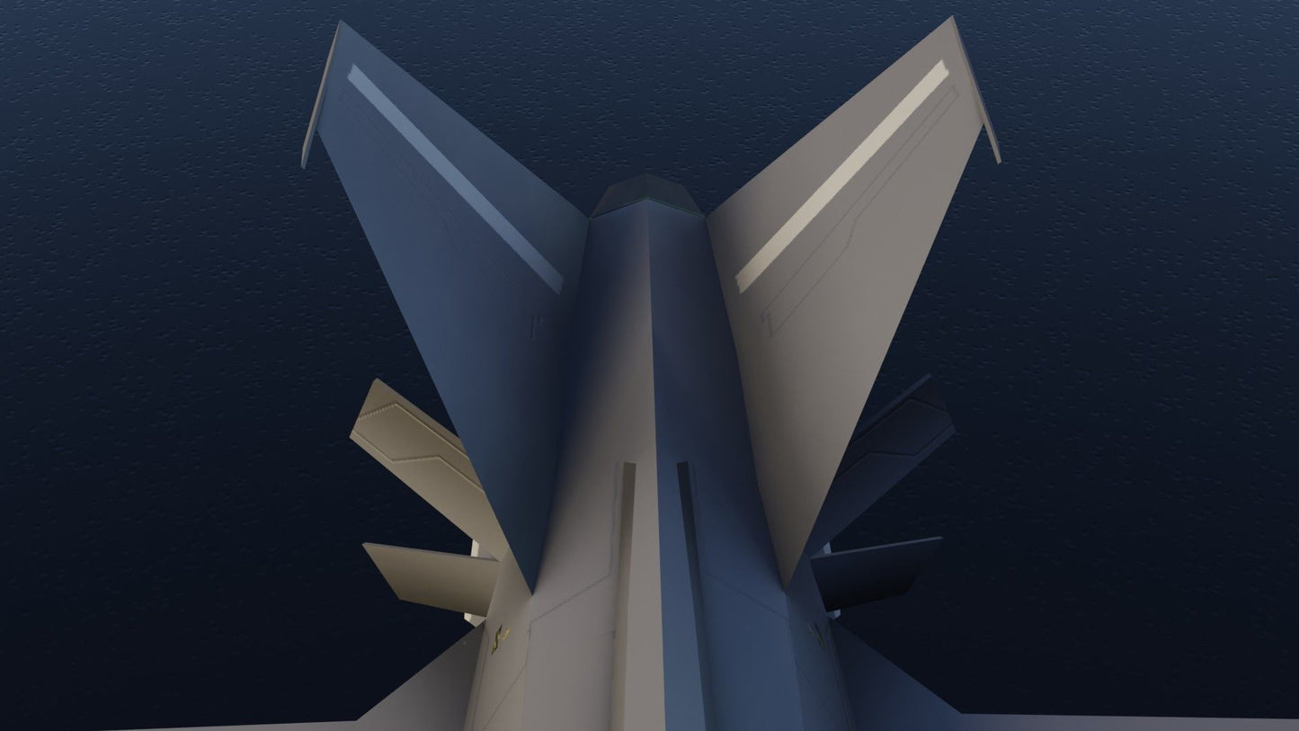 C27) Mikoyan-Gurevich MIG-X21 Fishbone