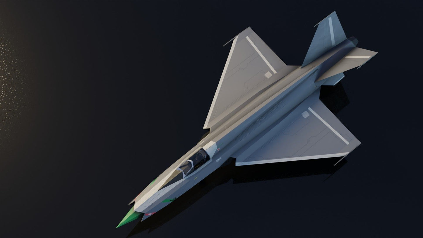 C27) Mikoyan-Gurevich MIG-X21 Fishbone