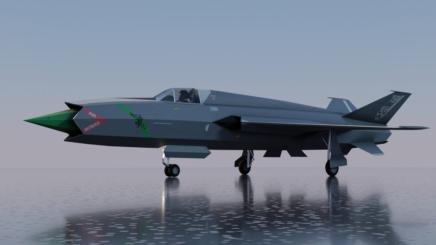 C27) Mikoyan-Gurevich MIG-X21 Fishbone