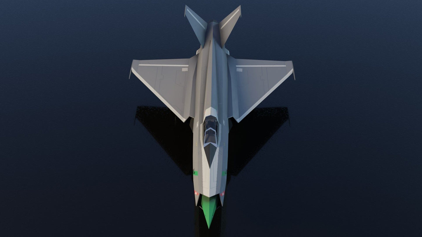 C27) Mikoyan-Gurevich MIG-X21 Fishbone