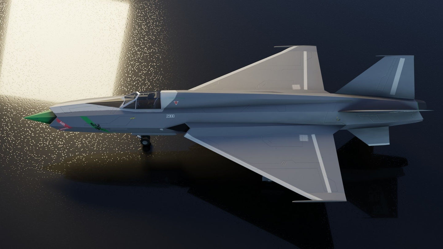 C27) Mikoyan-Gurevich MIG-X21 Fishbone