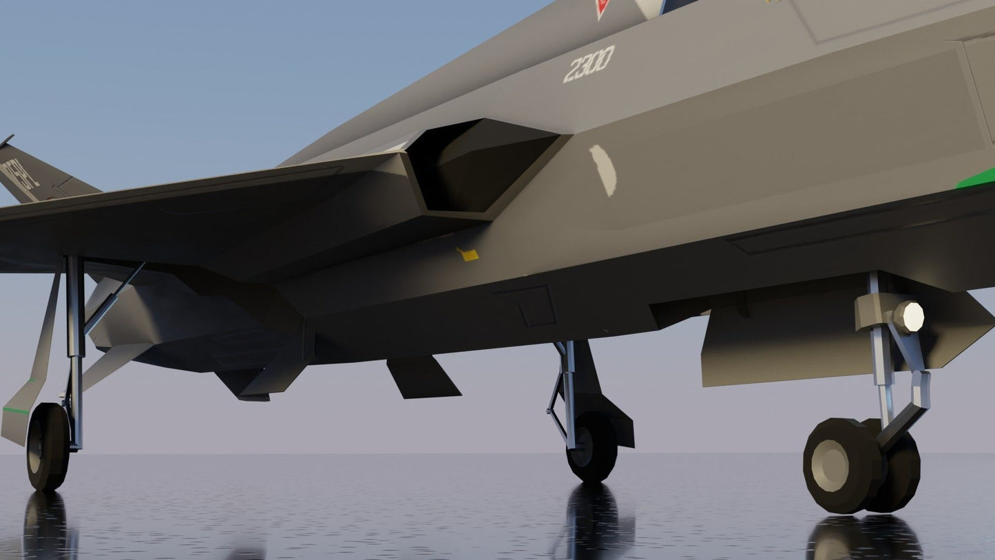 C27) Mikoyan-Gurevich MIG-X21 Fishbone