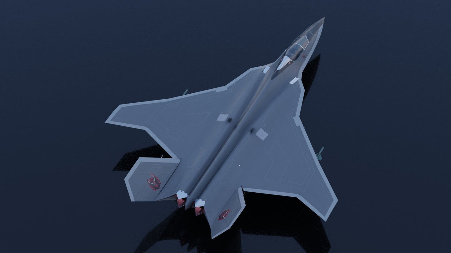 B15) Mitsubishi F-3 F-X Godzilla