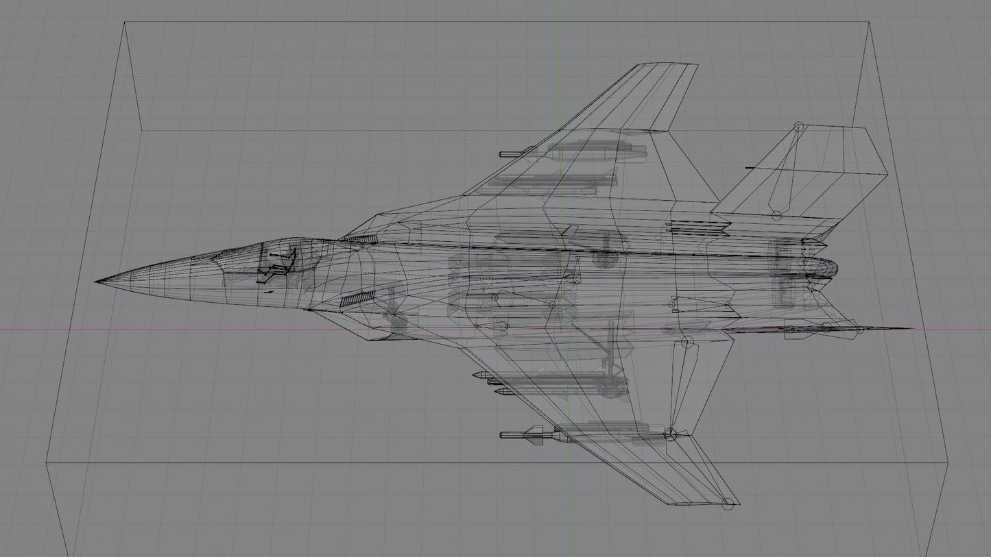 B15) Mitsubishi F-3 F-X Godzilla