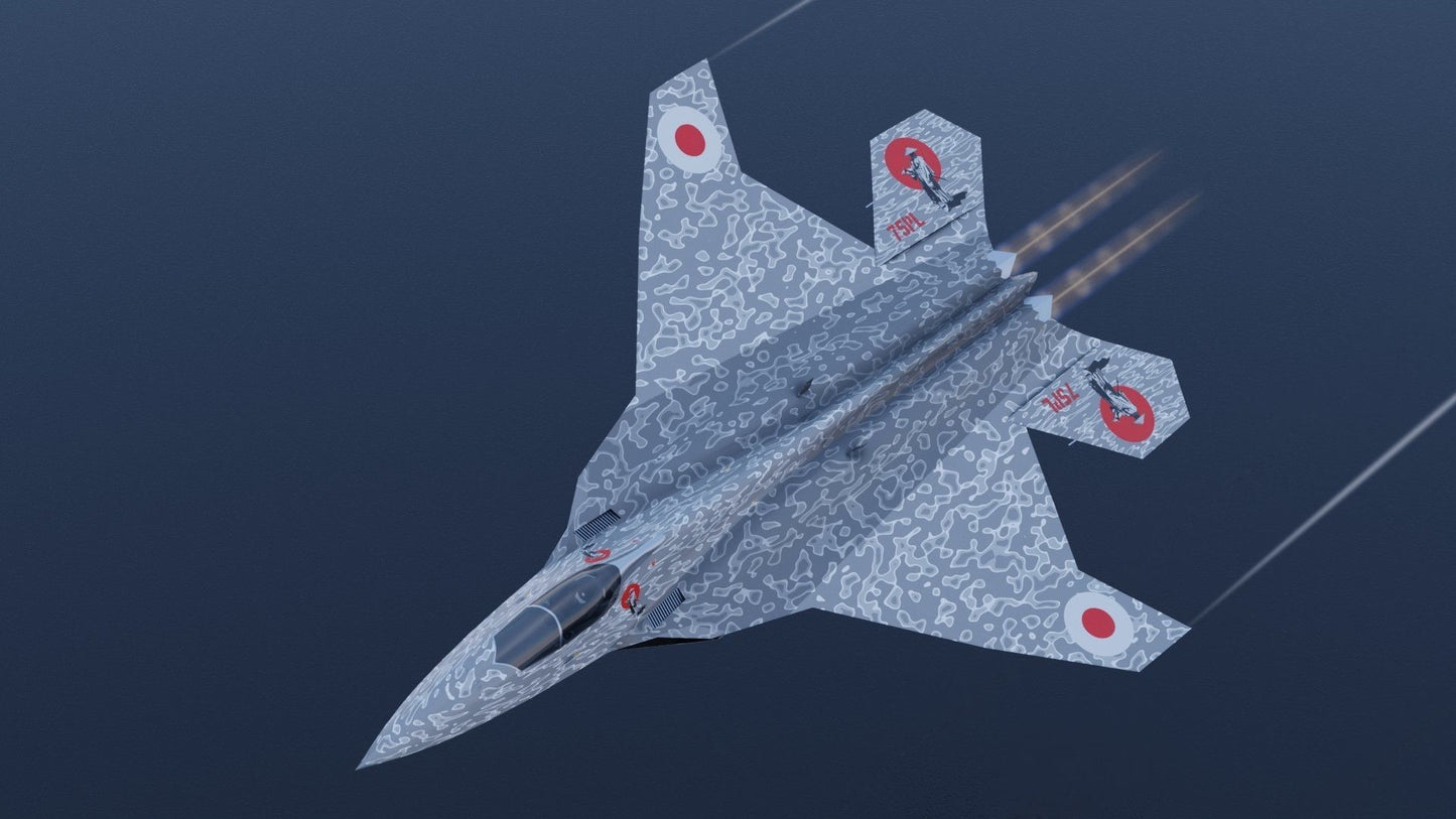B15) Mitsubishi F-3 F-X Godzilla