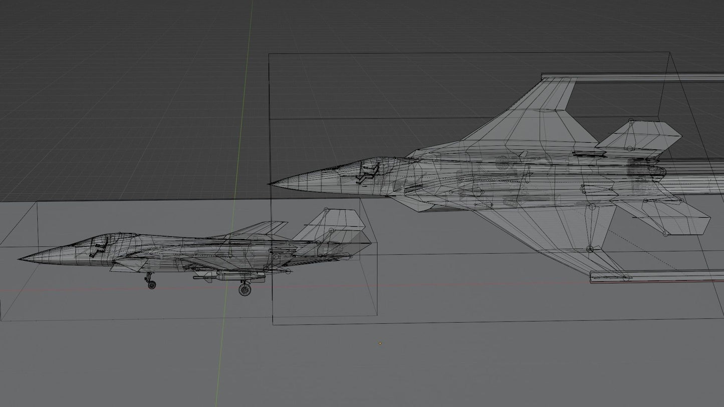 B15) Mitsubishi F-3 F-X Godzilla