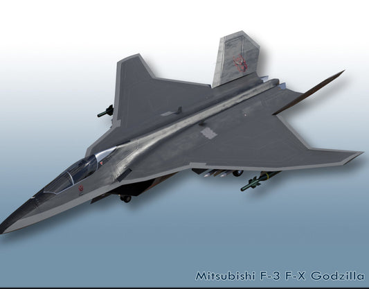 B15) Mitsubishi F-3 F-X Godzilla