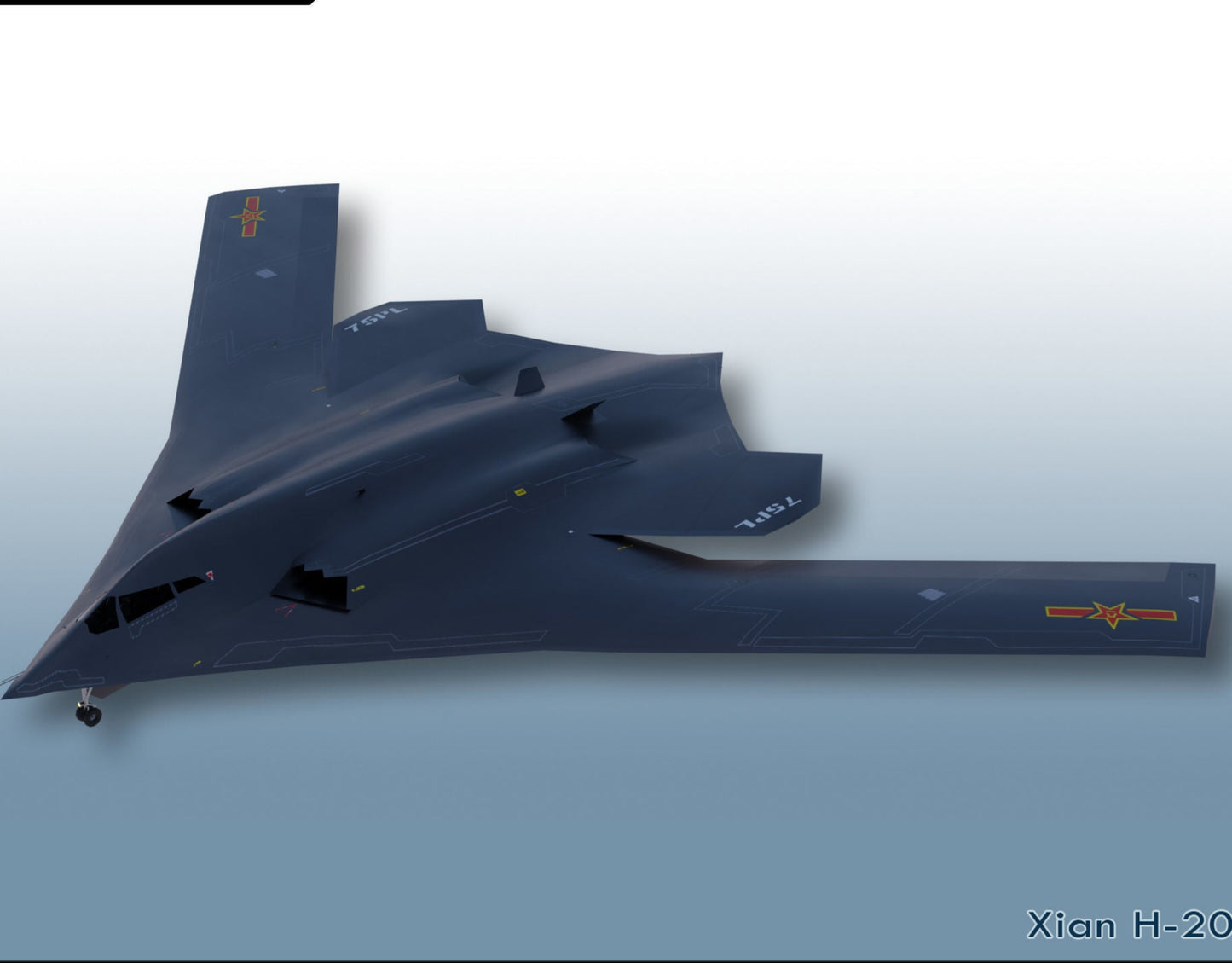B16) Xian H-20 stealth bomber