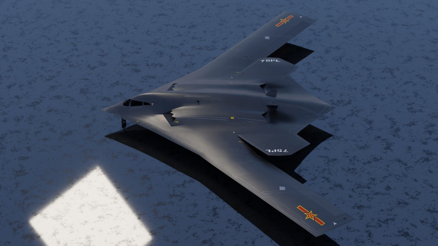 B16) Xian H-20 stealth bomber