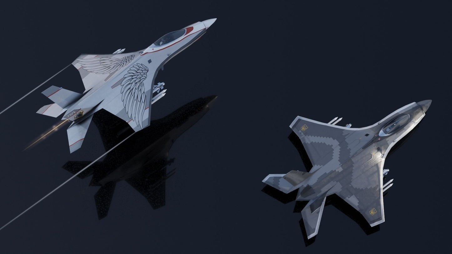 B19) MIG-41 PAK DP concept fighter