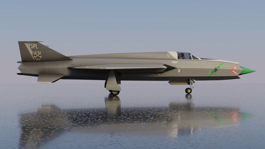 C27) Mikoyan-Gurevich MIG-X21 Fishbone