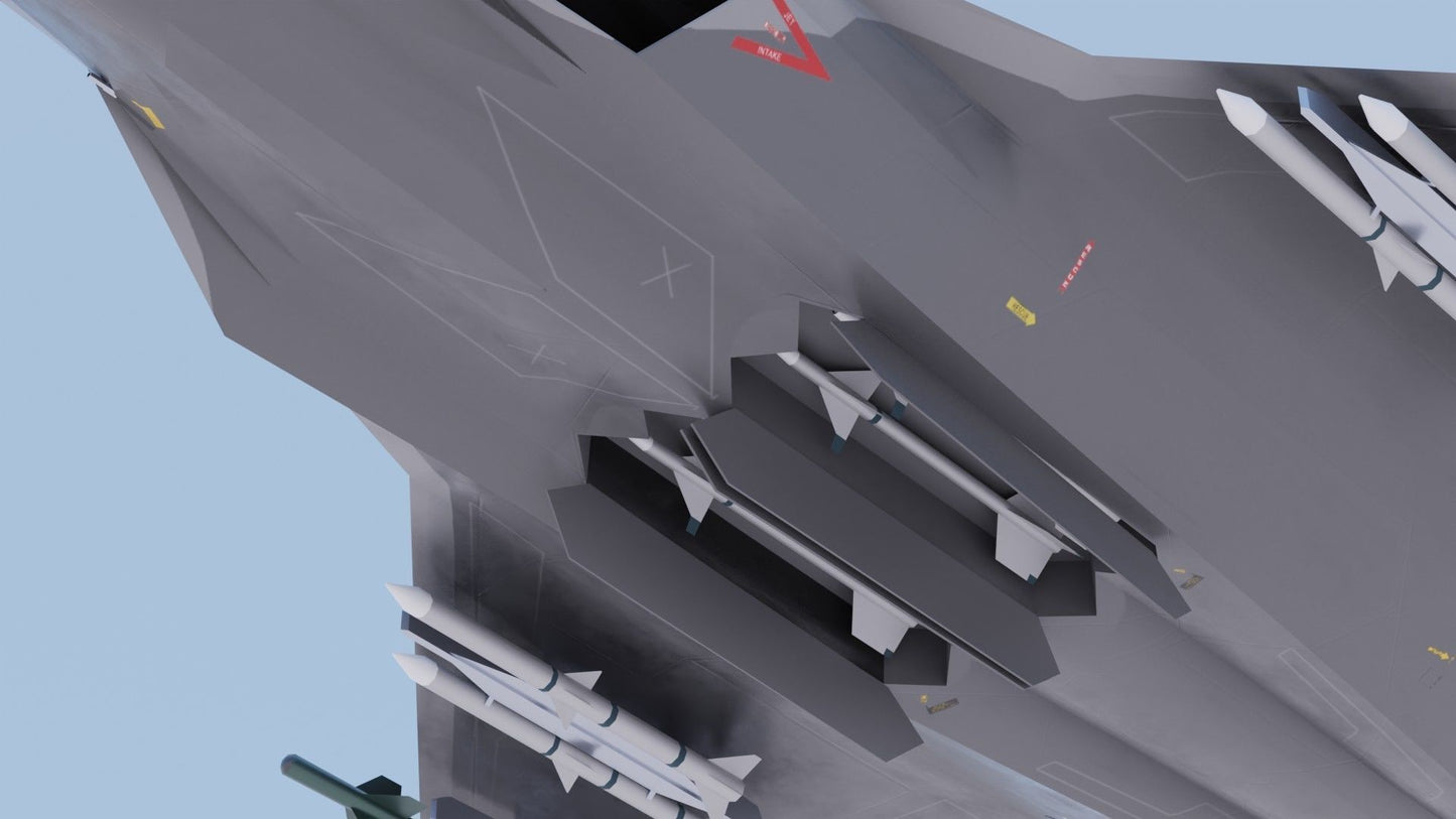 B15) Mitsubishi F-3 F-X Godzilla
