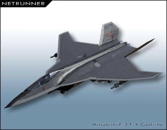 B15) Mitsubishi F-3 F-X Godzilla