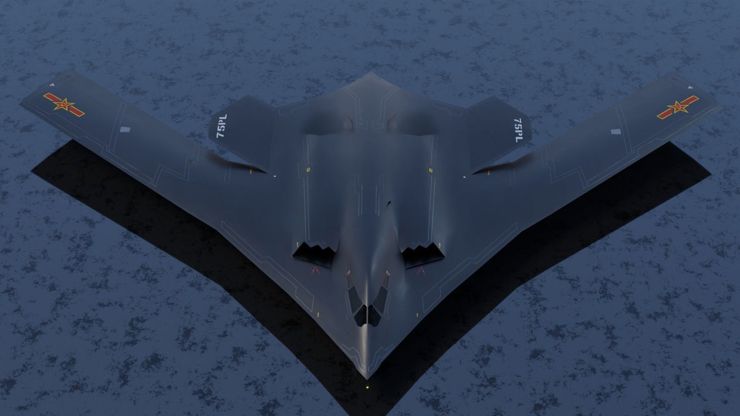 B16) Xian H-20 stealth bomber