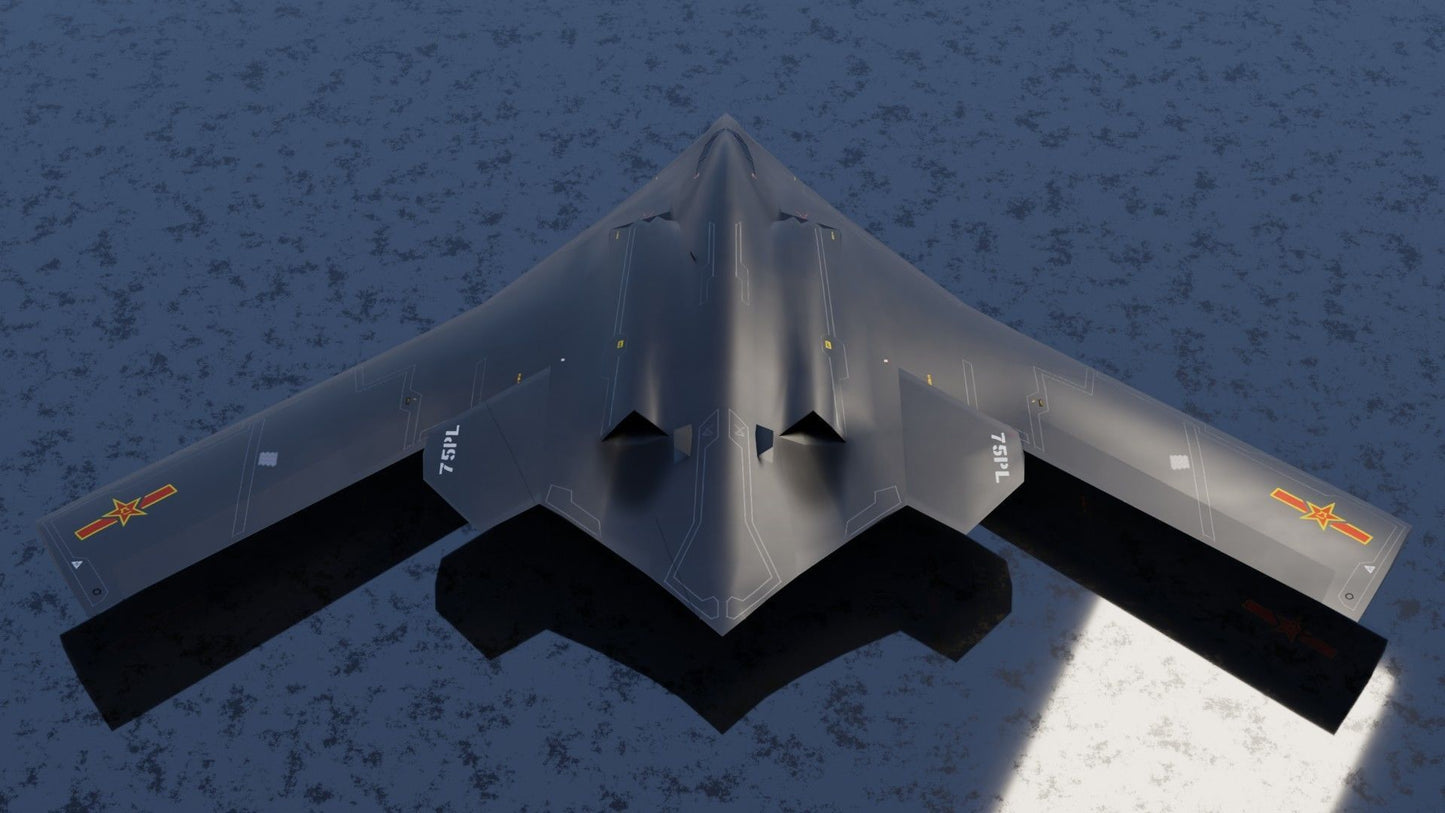B16) Xian H-20 stealth bomber
