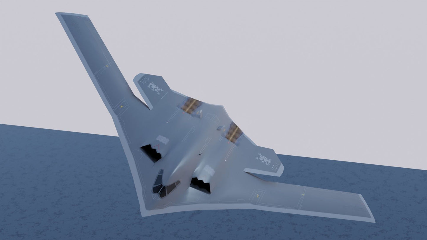 B16) Xian H-20 stealth bomber