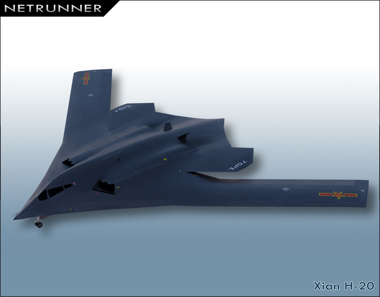 B16) Xian H-20 stealth bomber