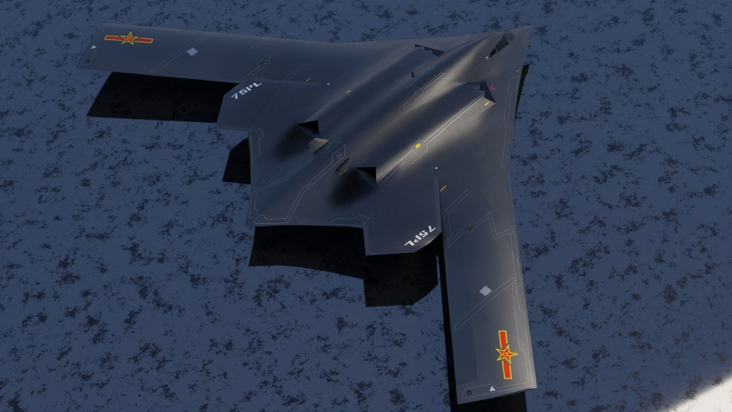 B16) Xian H-20 stealth bomber